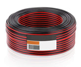 0.3mm twin flex black & red - 200m/roll rvb2*0.3